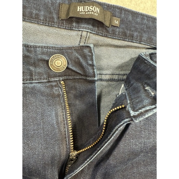 Hudson Jeans Womens Size 14 Bootcut Dark Wash Stretch Denim NWT 36 X 29 Short - Picture 15 of 17
